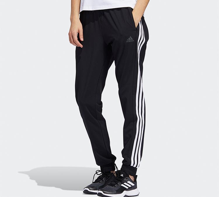 Женские трикотажные спортивные штаны Adidas Женские Черные