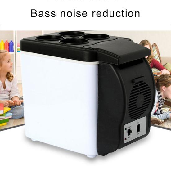 6л мини-портативный автомобильный фруктовый напиток бесшумный холодильник с подогревом охлаждающая коробка