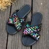 Trendy Colorful Slides for Women 2024 New Classic Design Sandals Italian Style Lady Shoes Low Heel Summer Mules Comfy Sandals