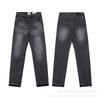 High Quality Gallery Washed Flare Jeans Men Women Black Blue Patchwork Long Pants