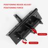 2Pcs 90 Degree Positioning Hinge Buffer Rebound Device Automatic Door Closing Device Spring Position Hinge Door Closer