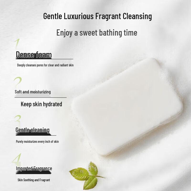 VEVEKENLY British Jasmine Scented Soap