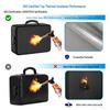 A4 Waterproof Fireproof Accordion Storage Bag with Lock