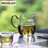 320ml Crescent Moon Green Tea Brewing Mug Heat Resistant Glass Fair Cup Penguin Filter Tea Pitcher Divide Tea Justice Cup Chahai