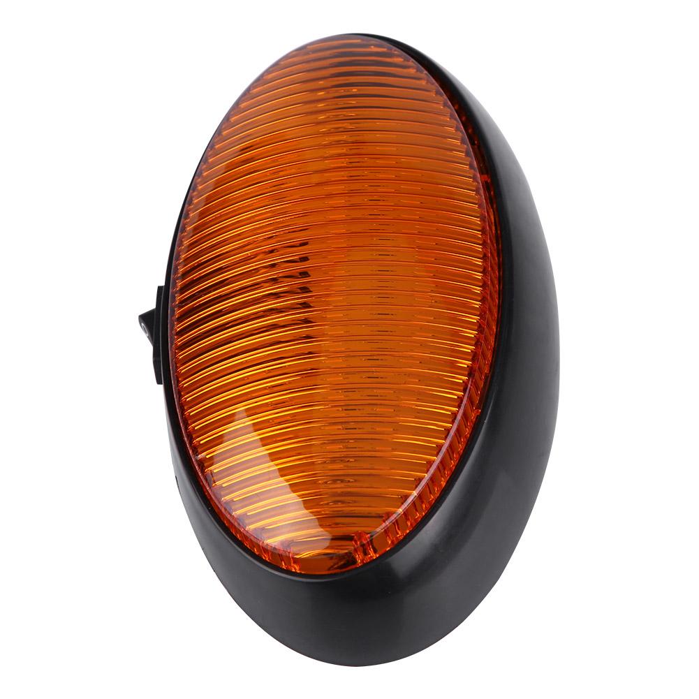 12V Car Ceiling Wall Light 16 LED for Trailer/Van/Yacht/Boat/Caravan Interior Oval Ceiling Lamp