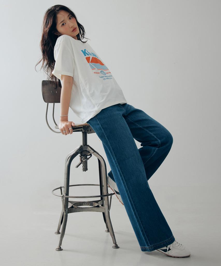 KODAK Rgb Straight Denim Pants Women'S Blue