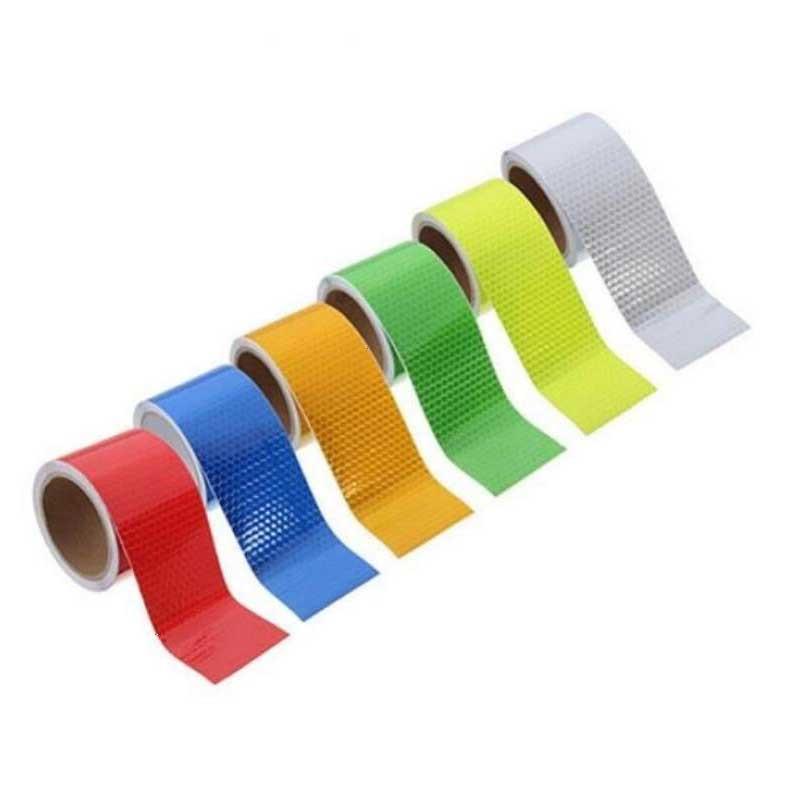 5 см * 3 м предупреждающая защитная полоса для автомобилей светоотражающая наклейка клейкая лента заметность