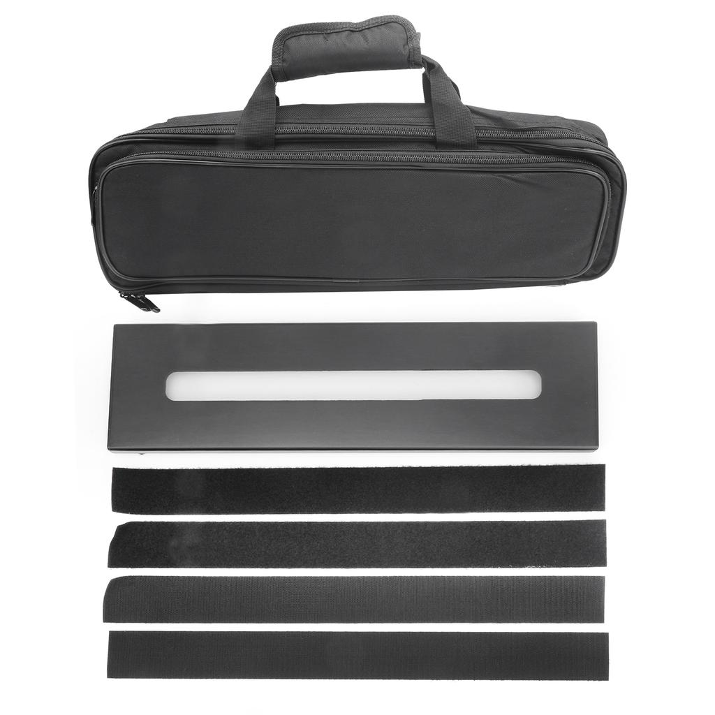 Мини педалборд для гитарных эффектов, панель эффектов из алюминиевого сплава, аксессуары для музыкальных инструментов