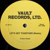 12-дюймовая пластинка PAM TODD & LOVE EXCHANGE, MIKE & BI - Let's Get Together / Somebody's Got VL051 VAULT US Соул/Фанк Б/У