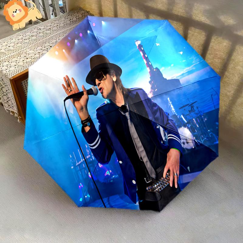 1PC Lighthouse Performance Show Automatic Umbrella - Suitable Travel Outdoor Portable Umbrella Birthday Gift Daily Essentials