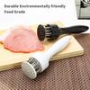 Beef Tenderizer Ultra-sharp Rust-proof with Lid Save Cooking Time Stainless Steel 16 Needles Manual Meat Grinder Tender Mallet Kitchen Tools