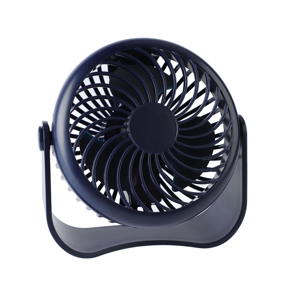 Small Desk Fan 3 Gear Wind Speeds Mute Rechargeable Summer Usb Mini Fan for Home Bedroom