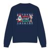 Ren & Stimpy Unisex Adult Happy Stinky Holidays Christmas Jumper Sweatshirt