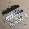 JEEP Off-Road 4X4 Snow Mountain Metal Body Sticker Car Tail Logo