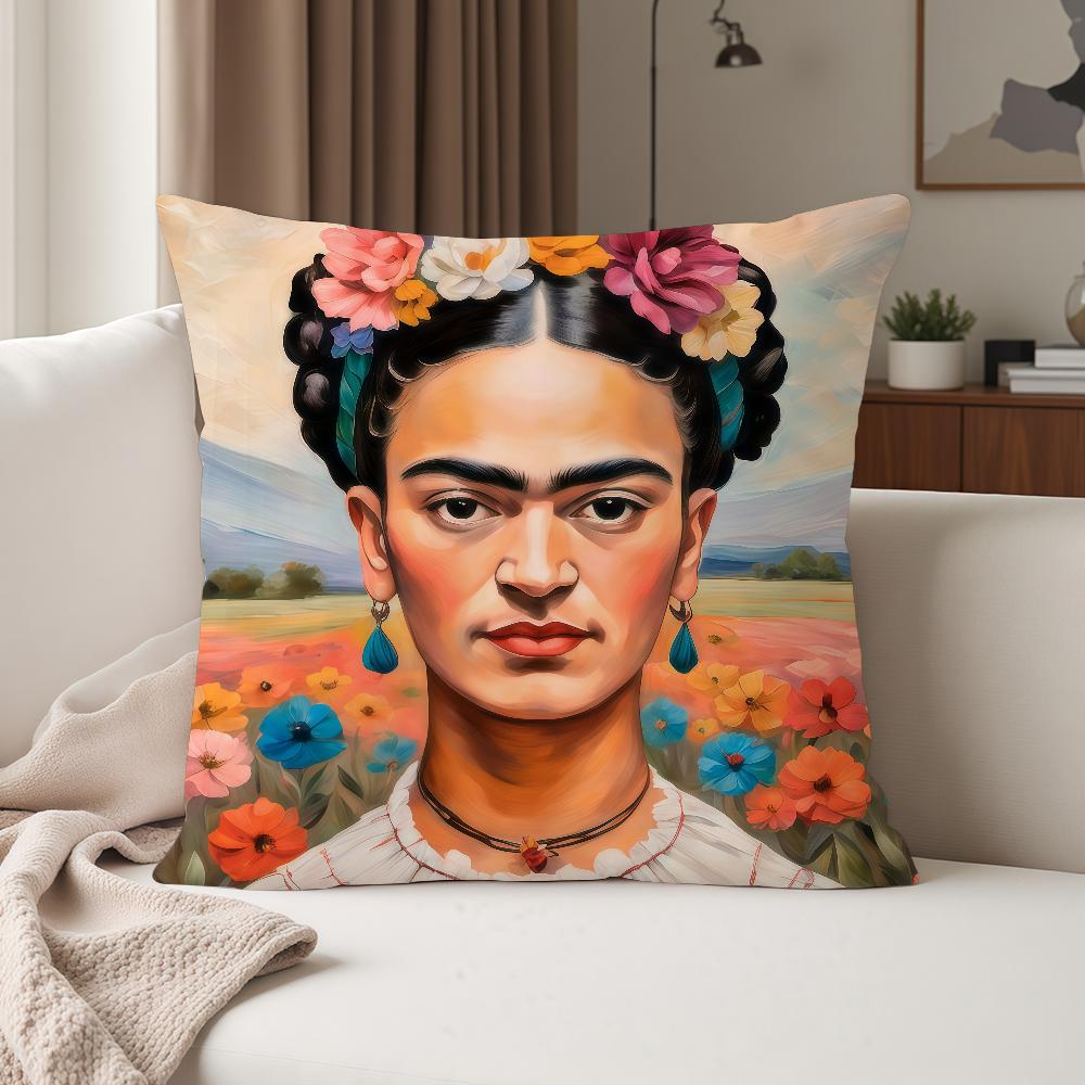 Мультяшная Наволочка F-Frida Art K-Kahlo Подходит для Спален Гостиных Автомобилей Домашнего Декора