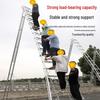 Jun Ding Ying 4-Step Aviation Aluminum Orchard Tripod Ladder