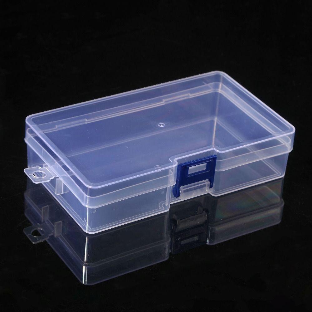 Transparent Jewelry Beads Container Plastic Sundries Organizer Hot Small Items Case  Packing Boxes