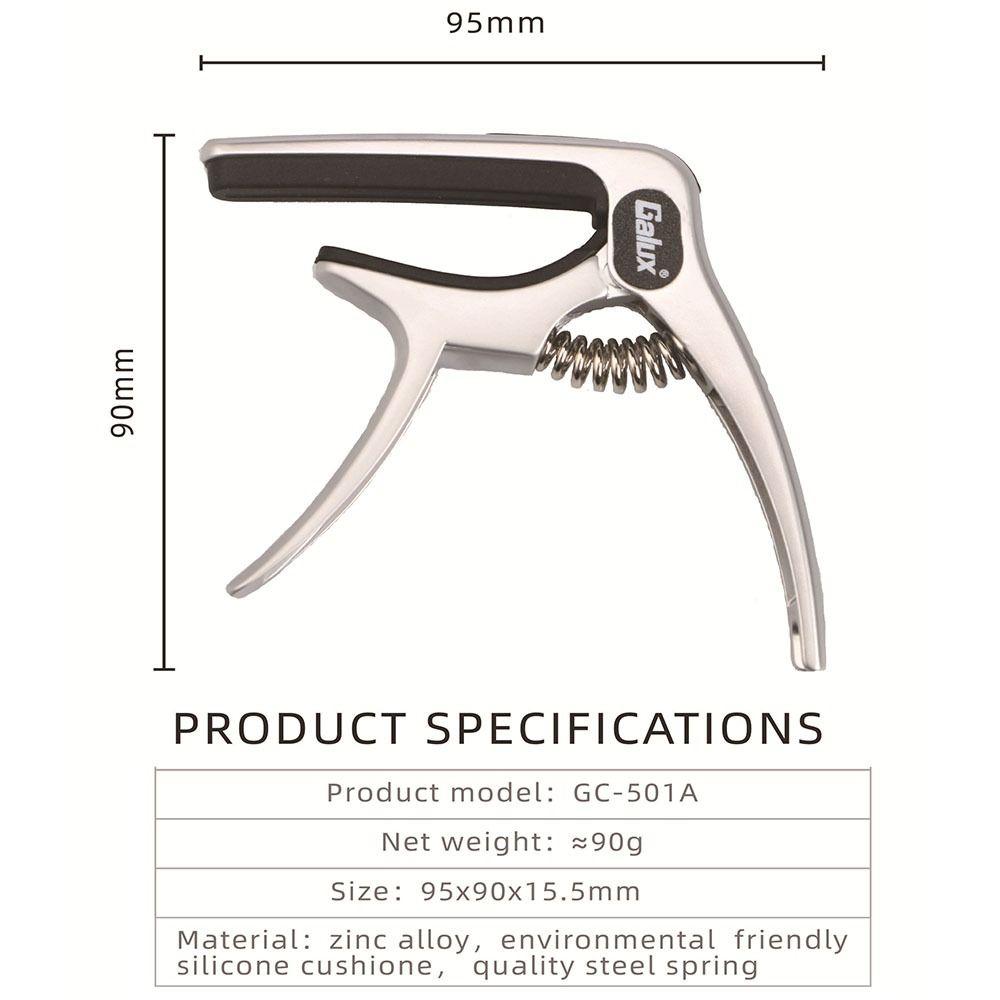 3 in1 Guitar Tuning Clamp Metal Quick Change Clip Guitar Bridge Pin Remover Metal Guitar Capo  Bass