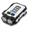 Mini Portable LED COB Flashlight Ajustable Rotatable Magnetic Torch USB Rechargable Outdoor Torch Camping Emergency Lantern