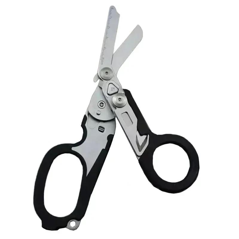 Tactical Multifunction Scissor For Leatherman Raptors First Aid Expert Folding Scissors Outdoor Survival Tool Combination Gadget