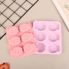 6 Holes Cartoon Small Fish Silicone Cake Mold Handmade Soap Mold Diy Chocolate Pudding Jelly Fondant Baking Cake Decorating Tool