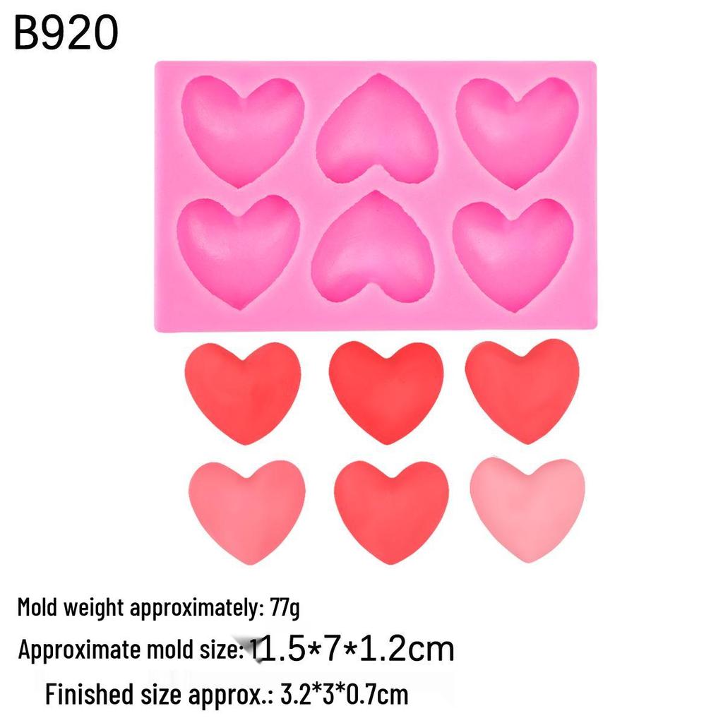 Силиконовая форма своими руками: 8-гнездовая форма Сердце и Губы для шоколада, мастики и эпоксидной смолы. Идеально для украшения торта на День святого Валентина.