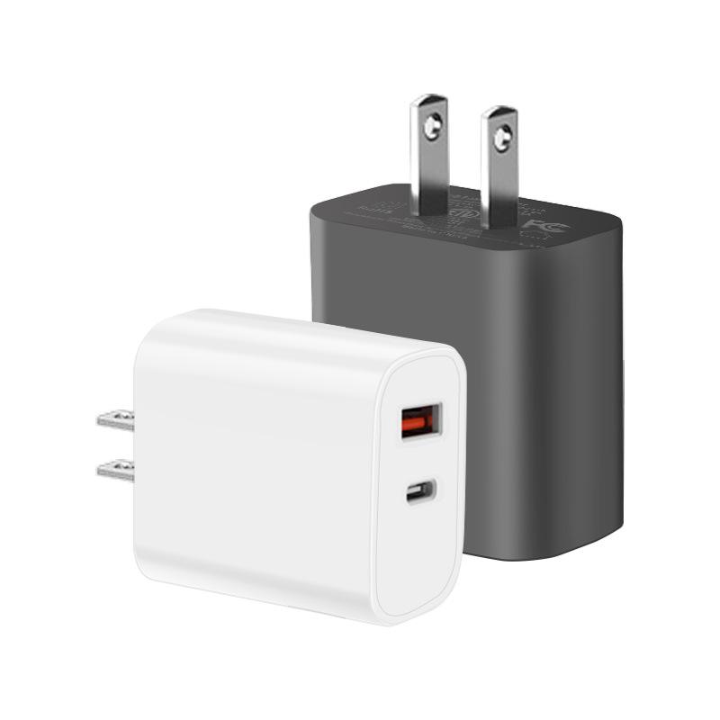 Зарядное устройство Pd 20 Вт подходит для Samsung Apple 15 Сертификация ETL зарядного устройства 20 Вт, регулируемая США быстрая зарядка переменного тока