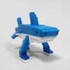 3D-печатные животные «Гниль мозга» Tralalelo Tralala Sharkbricks Подарок для детей Автомобиль Настольный домашний декор
