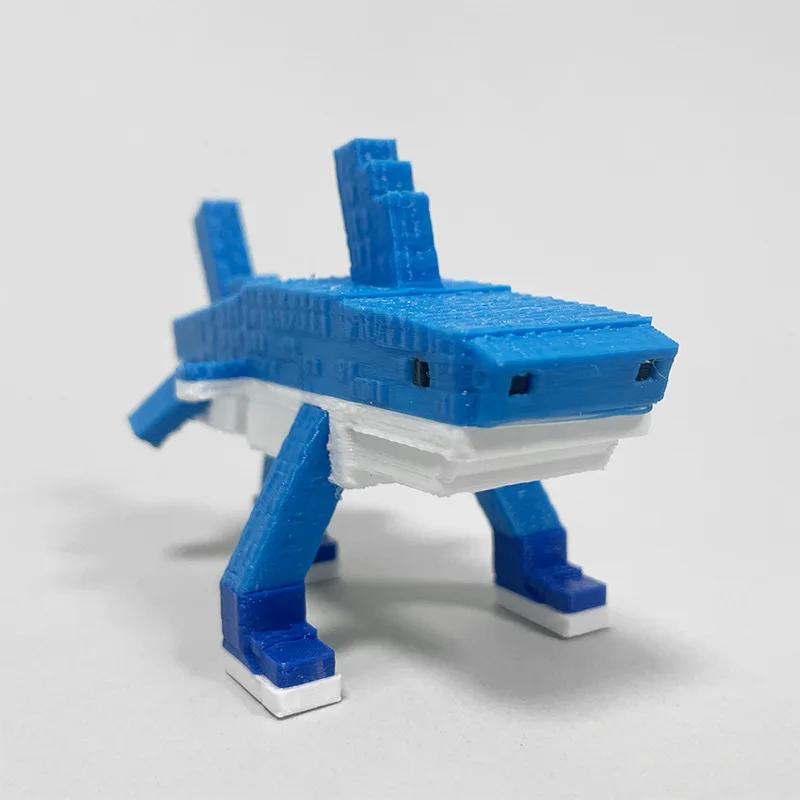 3D-печатные животные «Гниль мозга» Tralalelo Tralala Sharkbricks Подарок для детей Автомобиль Настольный домашний декор