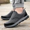 Men's Casual Shoes Sneakers Wide Toe Comfortable Slip On Loafers Outdoor Couple Wear-resistant Walking Trekking Sneakers