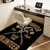 Firefighter Chair Mat: NYC Fire Dept Rescue Team Volunteer Gift - Home Decor, Office Carpet for Living Room, Bedroom, Various Rooms0109045A