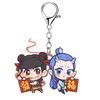 3 шт. Кинопериферия Нэчжа Ао Бин Брелок-подвеска Акриловый брелок Подвеска для ключей Подвеска для автомобиля Подарок для фанатов Друзей