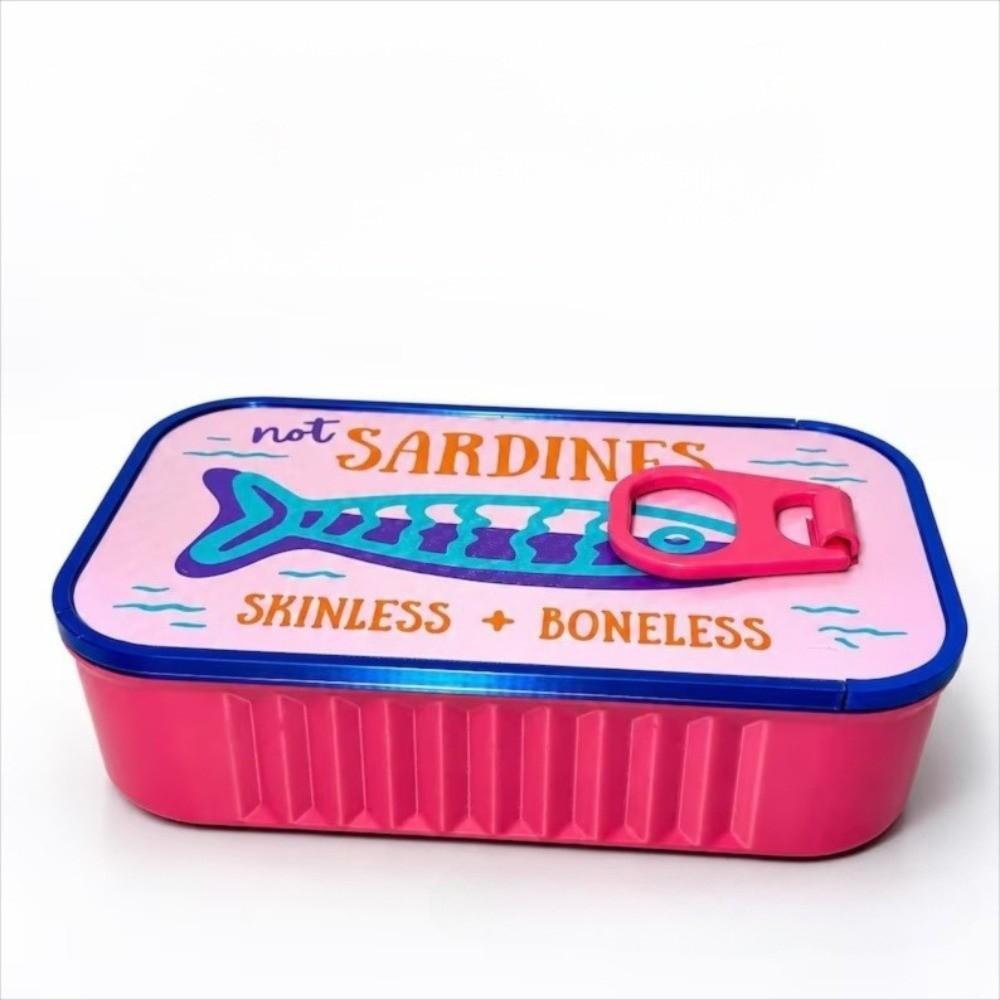 Multi Functional Sardine Tin Jewelry Box 3D Printed Jewelry Display Organizer Gift Box