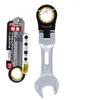 Трещоточная головка с шарниром 14 мм, короткая, 100 зубьев, для затягивания и откручивания болтов и гаек, многоцелевая, головка 180°, шестерни,