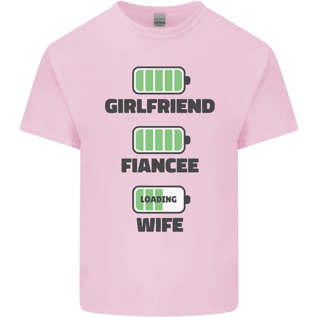 Girlfriend Fianc Wife Loading EngageUnisext Unisexs Light Cotton TShirt
