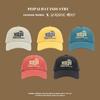 Baseball cap for men and women, soft top casual and versatile face cap
