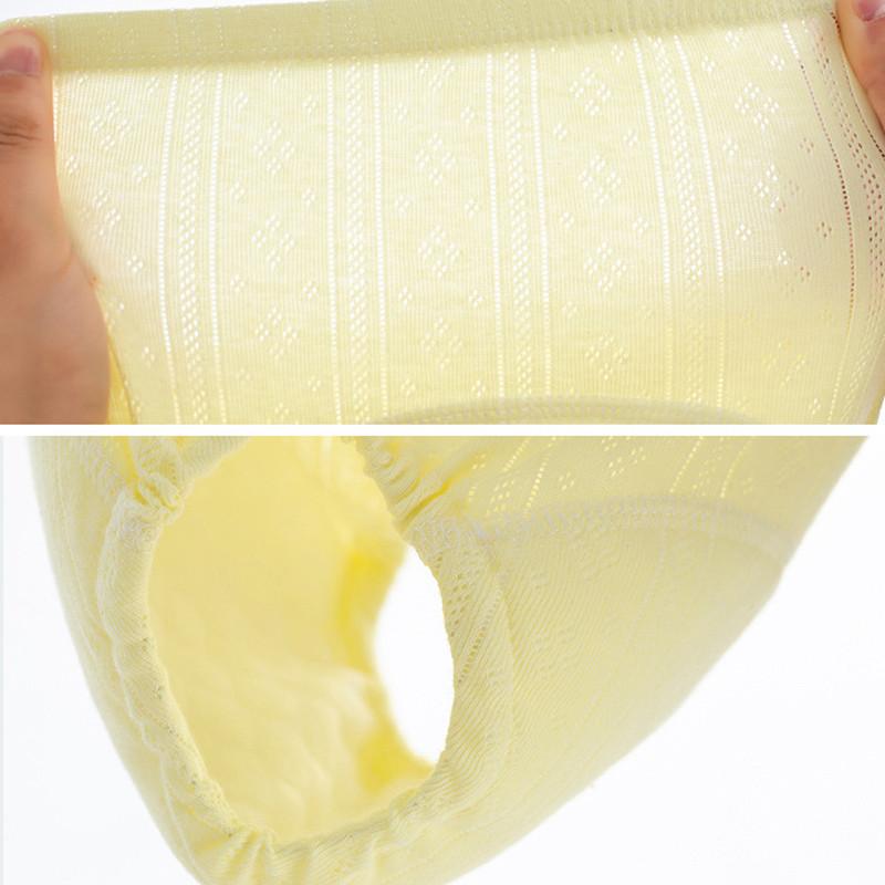 3PC Baby Cotton Mesh Learning Pants Children Ribbing Training Pants Baby Mesh Pants