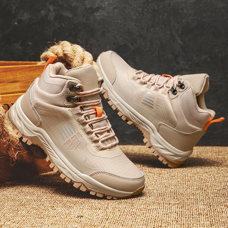 Winter Boot Men Outdoor Hiking Boots Suede High Top Trekking Men Rainproof Tactical Combat Military Boots Mountain Climbing for Men&women