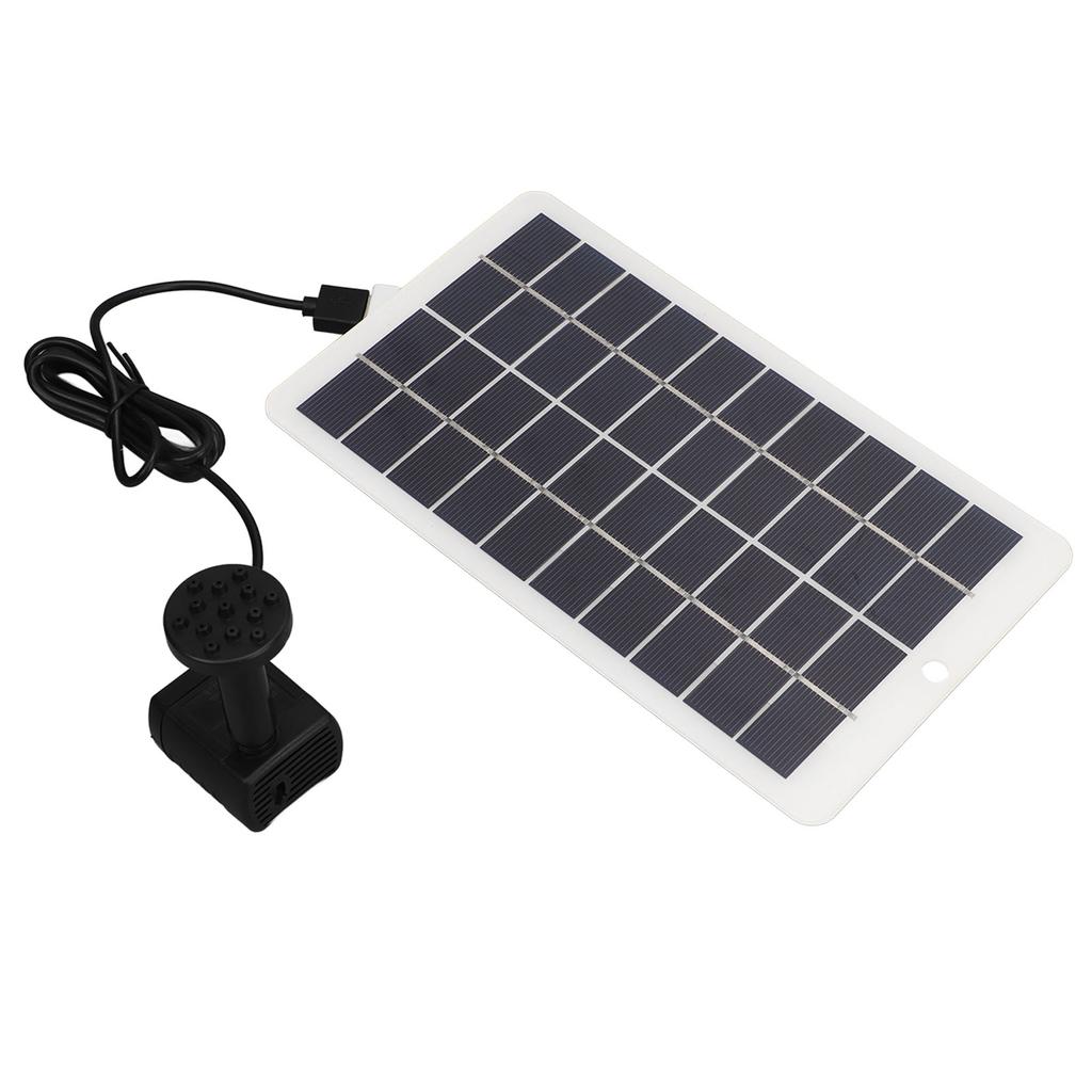 Профессиональный высокоэффективный солнечный насос для фонтана, работающий на солнечной энергии, для улицы, сада, патио