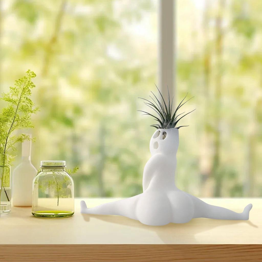 Home Flower Pot Decorations, Parody Of Potted Resin Crafts, Bedroom And Courtyard Decorations