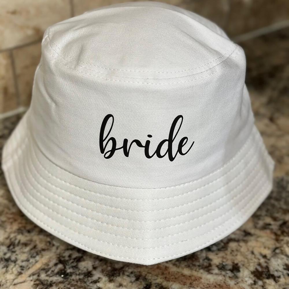 Шляпы-ведра "Bride Babe" для Свадьбы, Девичника, Женского Уикенда, Девичника Невесты, Путешествий в Медовый Месяц, Подарок для Предложения Стать Подружкой Невесты