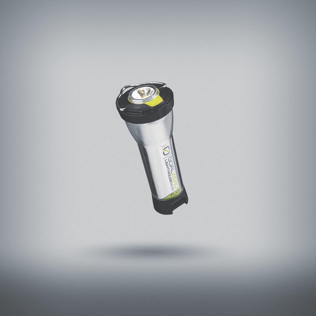 Светодиодный фонарь Goal Zero Lighthouse Micro Flash, Аварийное снаряжение, Мини-фонарь со светодиодом, перезаряжаемый по USB, 150 люмен, водонепроницаемый, легкий, компактный, с