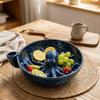 Octopus Automatic Berry Rinse Bowl Drainage Holes Berry Washer Berry Spinner Colander  Blueberries