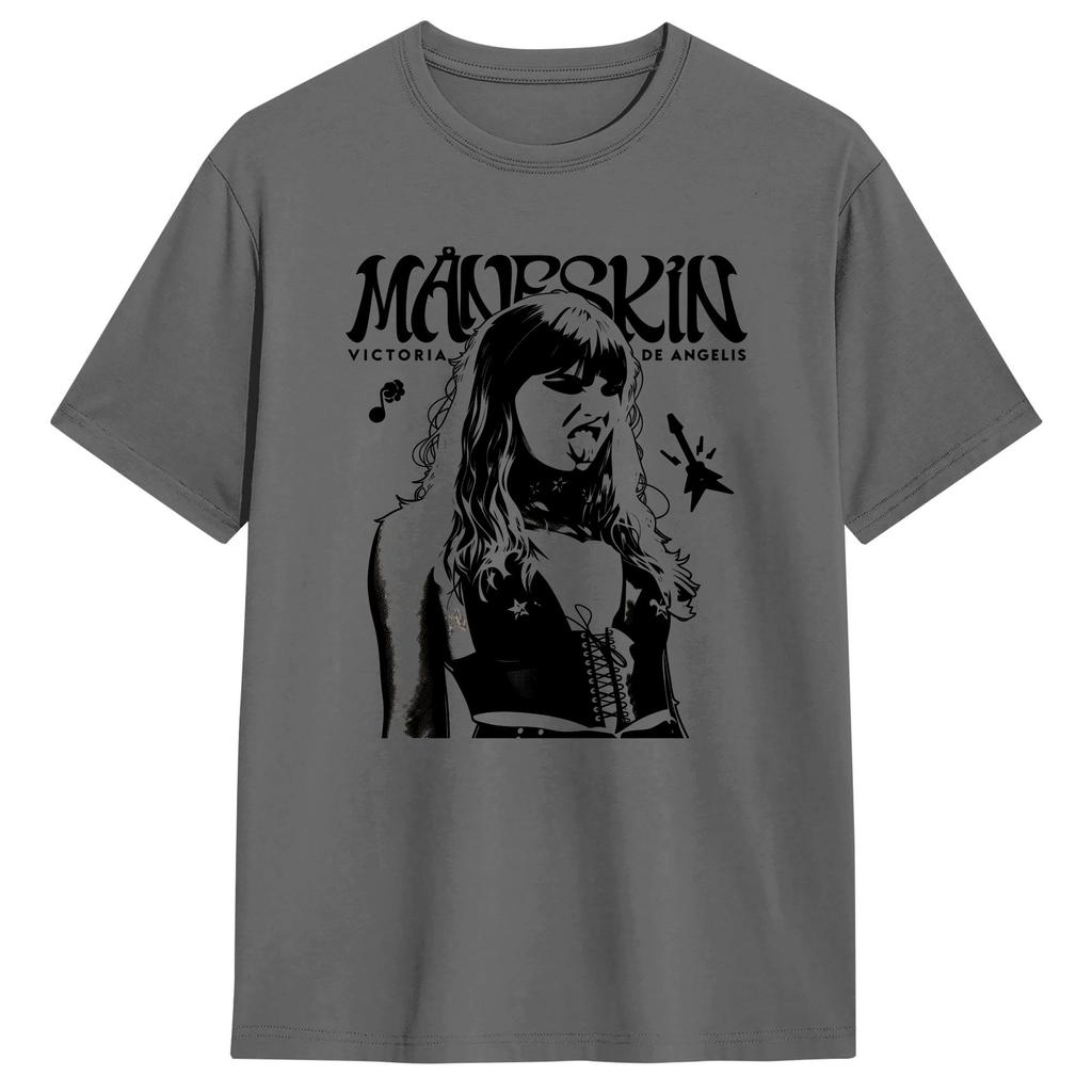 Unisexeskin Band World Tour TShirt Summer Street Style T Shirts 100 Cotton Harajuku Tee Shirt For Couple Pattern Top Tees