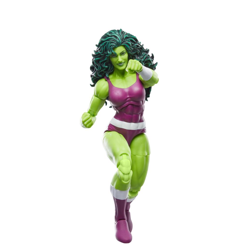 Hasbro Marvel Comics и Железный Человек Комиксы Коллекционная Экшен Ретро Блистер Аутентичная Женщина-Халк 6-дюймовая (15см) Фигурка, Дизайн, Упаковка, F9029,
