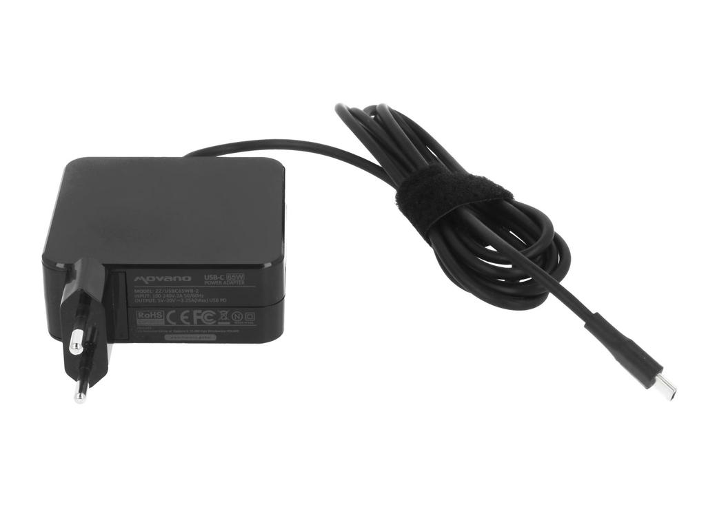 Zasilacz ładowarka do laptopa 65W USB-C