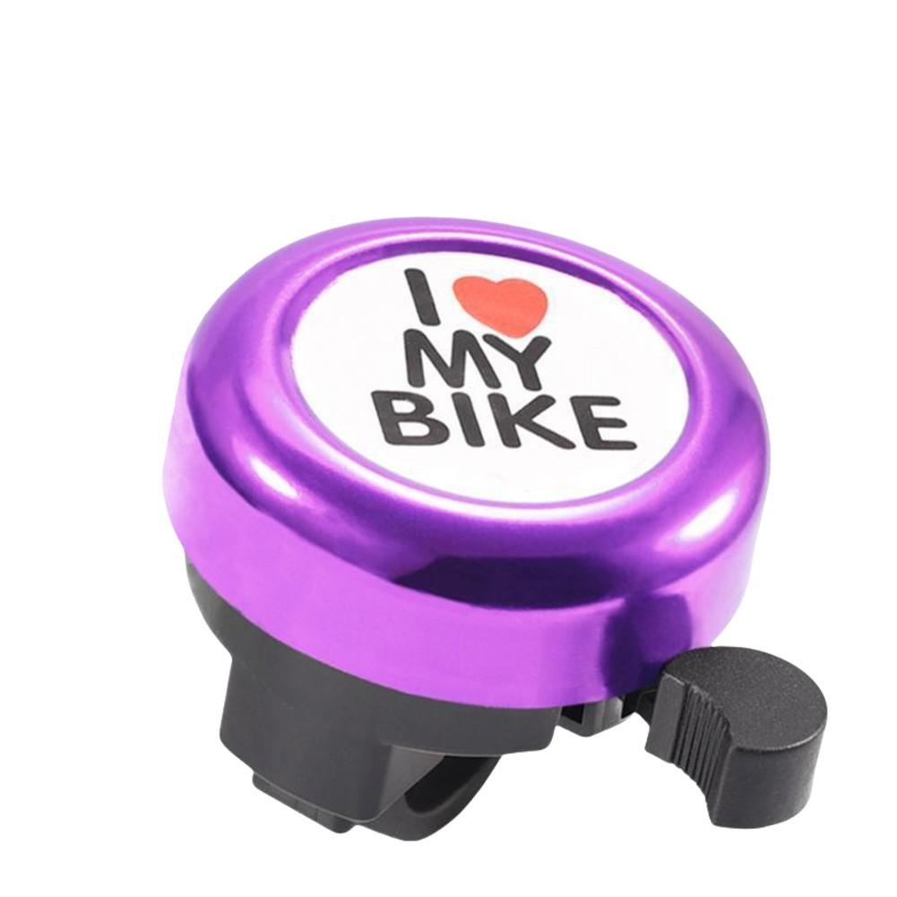 Easy to Mount Cute Bicycle Handlebar Bell Producing Loud Sound for Safety