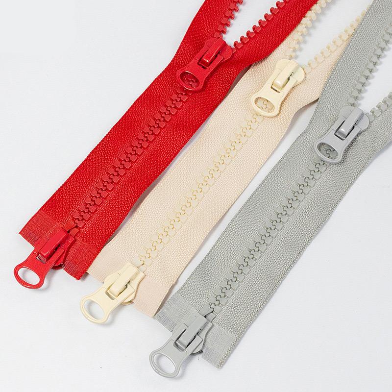 # 8 Ремонтный комплект Куртка Пальто Полимерная молния Двусторонняя открытая двойная ползунка Аксессуары для одежды Длинная молния