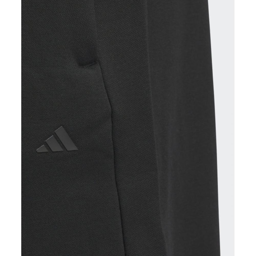 Adidas Баскетбольные флисовые спортивные штаны черного цвета Iz4908