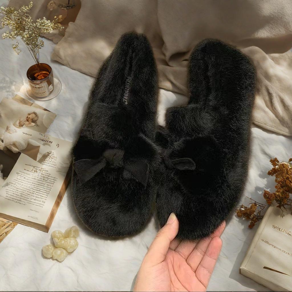 Doudou обувь новая осенне-зимняя плюшевая обувь для беременных нескользящая домашняя теплая хлопковая обувь
